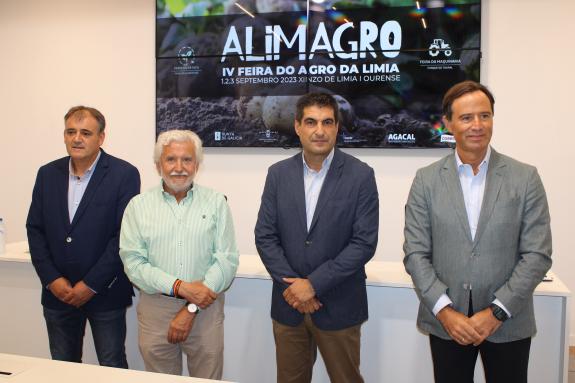 Imaxe da nova:O delegado territorial da Xunta en Ourense participa na presentación da IV Feira agrícola, de maquinaria e da pataca Alimagro