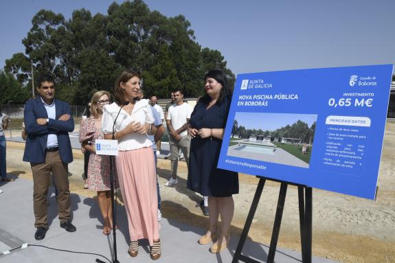 Imaxe da nova:A Xunta e o Concello de Boborás colaboran para dotar o municipio dunha nova piscina pública