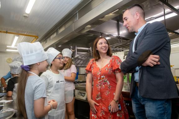 Imaxe da nova:A Xunta fomenta o interese dos mozos pola cociña nun campamento de verán culinario