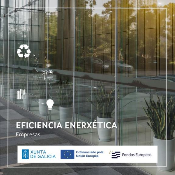 Imagen de la noticia:Continúa abierta la convocatoria de ayudas de la Xunta para promover el ahorro y la eficiencia energética en las empresas ga...