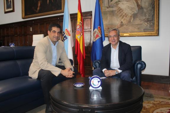 Imaxe da nova:O delegado territorial da Xunta reúnese co presidente da Deputación provincial de Ourense