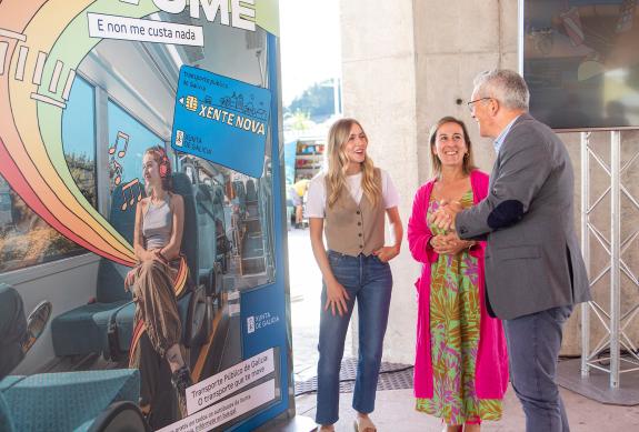 Imagen de la noticia:Ethel Vázquez avanza el objetivo de la Xunta de conseguir en 2023 los 6 millones de viajes gratis en transporte público por ...