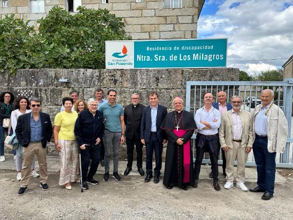 Imaxe da nova:A Xunta asiste aos actos polo día da maior organizados pola fundación San Rosendo en Baños de Molgas