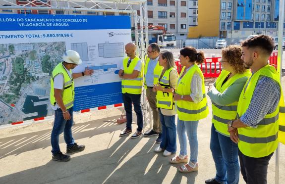 Imaxe da nova:Ethel Vázquez destaca o esforzo da Xunta na mellora do sistema do saneamento municipal de Vilagarcía, con máis de  10 M€ de investi...