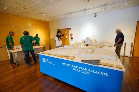 Imaxe da nova:A réplica da maqueta do Plan Palacios para Vigo exhibirase en Madrid con motivo do 150 aniversario do nacemento do arquitecto porri...