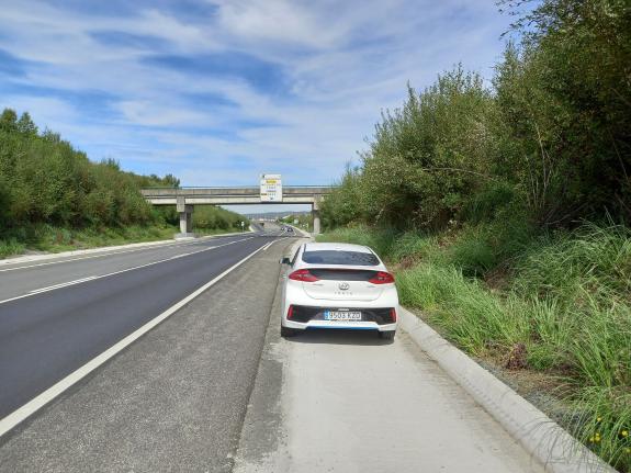 Imaxe da nova:A Xunta remata as obras de mellora de seguridade viaria na vía de alta capacidade Ares-Mugardos coa substitución das gabias