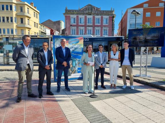 Imaxe da nova:A Xunta bota a andar en Ferrol, Narón e Neda a Xente Nova no móbil para facilitar o uso do transporte público gratuíto aos mozos