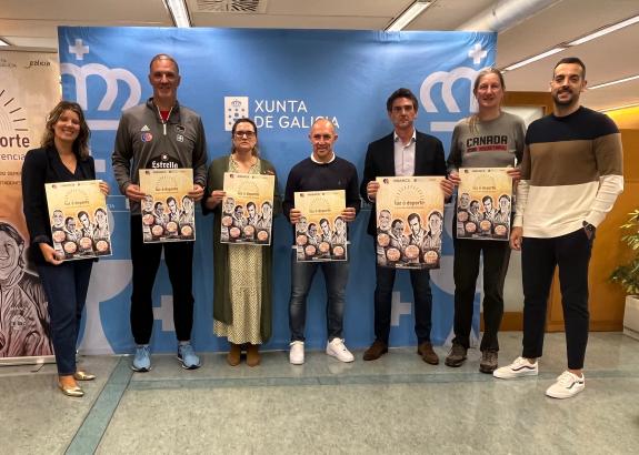 Imagen de la noticia:La Xunta apoya una nueva edición de la serie de conferencias Luz al deporte, que promueve la Fundación Breogán