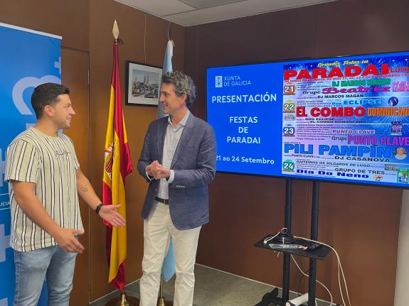 Imagen de la noticia:La Delegación territorial de Lugo acoge la presentación de las fiestas de Paradai, que cuentan con el apoyo de la Xunta
