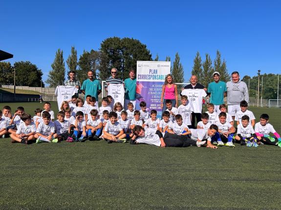 Imaxe da nova:Un total de 71 rapaces participan nas actividades do plan Corresponsables que a Xunta financia en Ferrol a través da Real Federació...