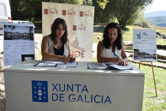 Imagen de la noticia:Xunta y Ayuntamiento de Bande firman un convenio de colaboración para iniciar la redacción del proyecto de construcción del ...