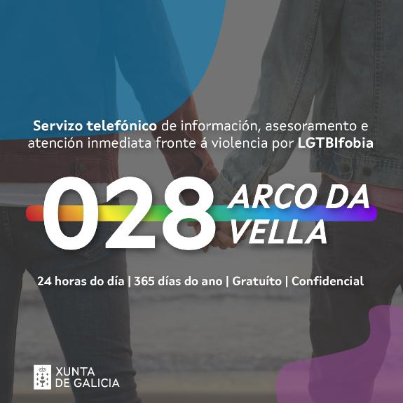 Imaxe da nova:Galicia pon en funcionamento mañá o servizo 028 Arco da Vella de información, asesoramento e atención inmediata fronte á violencia ...