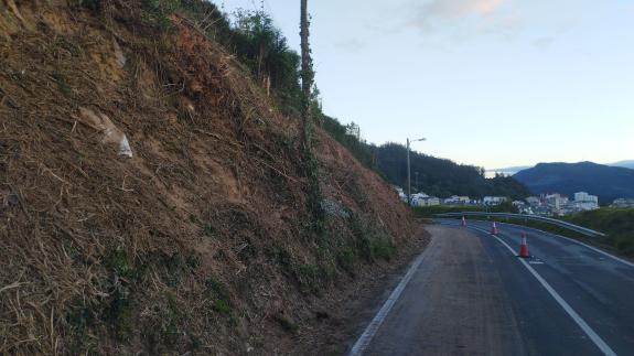 Imaxe da nova:A Xunta comezará a vindeira semana traballos de limpeza nas marxes da estrada OU-510, no concello de Ourense