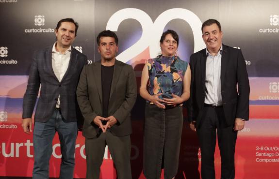 Imaxe da nova:Román Rodríguez asiste á estrea galega de O corno no Festival Curtocircuíto tras a súa histórica Cuncha de Ouro en San Sebastián