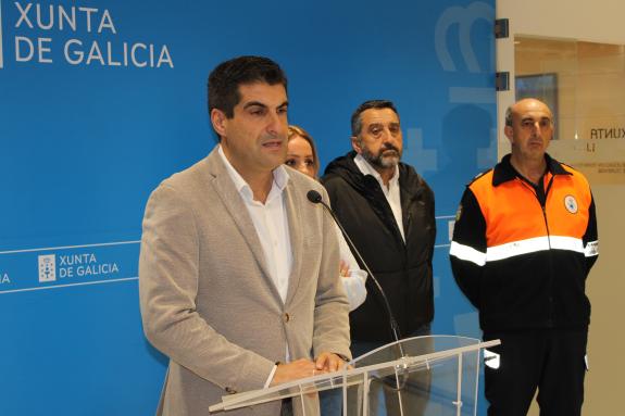 Imagen de la noticia:El delegado territorial presenta la VII Jornada de Convivencia de Agrupaciones de Voluntarios de Protección Civil de Ourense