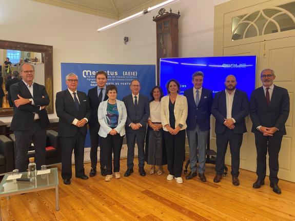 Imagen de la noticia:La Xunta apoya el tejido empresarial transfronterizo en la presentación de Mercatus