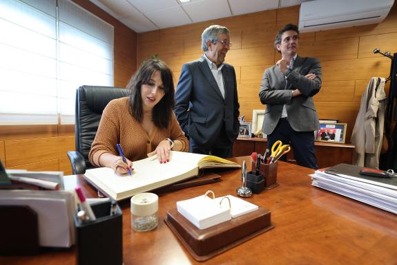 Imaxe da nova:A Xunta avalía coa Federación Galega de Comercio as prioridades do sector para dinamizar a súa actividade