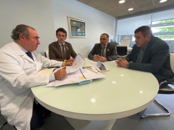 Imaxe da nova:A Xunta aborda co alcalde do Páramo a situación do centro de saúde da localidade