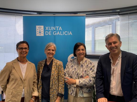 Imaxe da nova:A Xunta avalía con Viratec a importancia da cooperación para contribuír ao desenvolvemento sustentable da sociedade galega