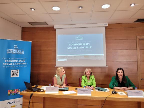 Imaxe da nova:A Xunta sinala en Ourense a importancia de impulsar en Galicia un emprendemento baseado na innovación e a sustentabilidade para xer...