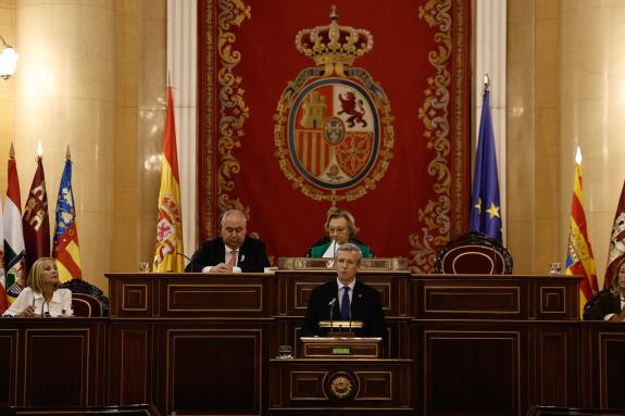 Imaxe da nova:Alfonso Rueda defende o principio da igualdade no Estado autonómico para a elaboración de políticas que beneficien o conxunto da ci...