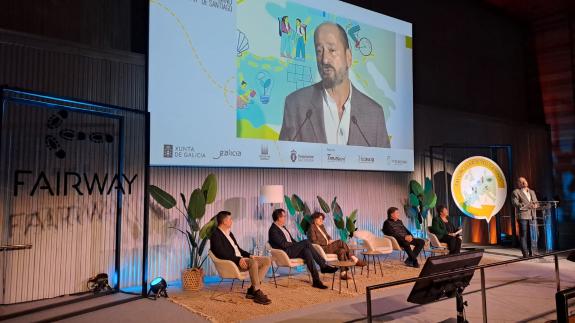 Imagen de la noticia:Xosé Merelles destaca la oportunidad del Fairway para debatir y avanzar en la gestión sostenible de la ruta jacobea
