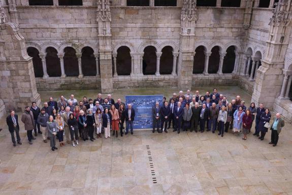 Imaxe da nova:Román Rodríguez anima a que o encontro internacional da Ribeira Sacra contribúa a acadar o recoñecemento da UNESCO