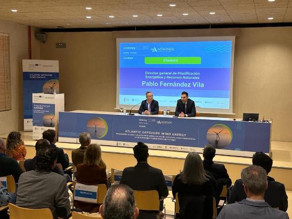 Imagen de la noticia:La Xunta se suma al proyecto Aowinde para acelerar el desarrollo de la eólica marina en la Eurorregión Galicia-Norte de Port...