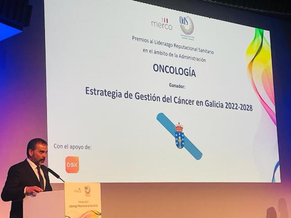 Imagen de la noticia:Galicia recibe el Premio MERCO al liderazgo reputacional en oncología