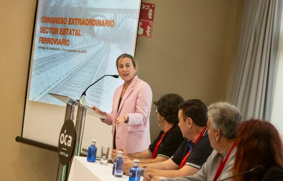 Imagen de la noticia:Ethel Vázquez reclama que el Gobierno de España complete la renovación de las infraestructuras y reforme la gestión de los s...