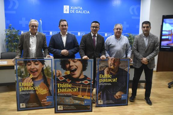 Imaxe da nova:“Pataca de Galicia. En boca de todxs” é o lema da campaña coa que a Xunta promoverá o consumo deste produto amparado polo selo de c...