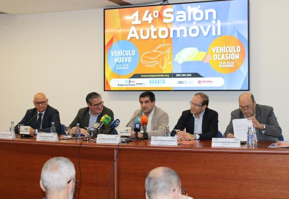 Imaxe da nova: O delegado territorial da Xunta en Ourense participa na presentación do  14º Salón do Automóbil