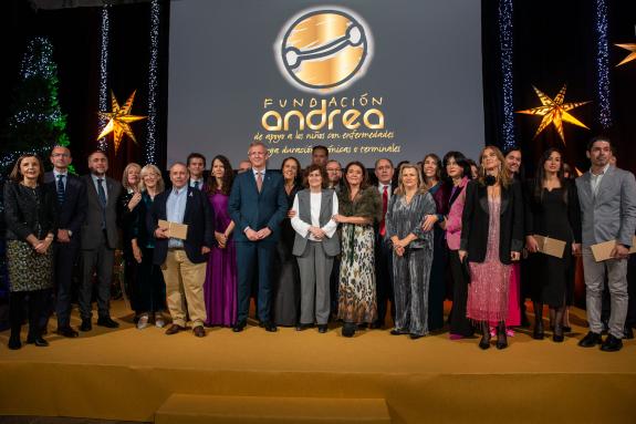 Imaxe da nova:Rueda asiste á XVII Gala de Nadal da Fundación Andrea