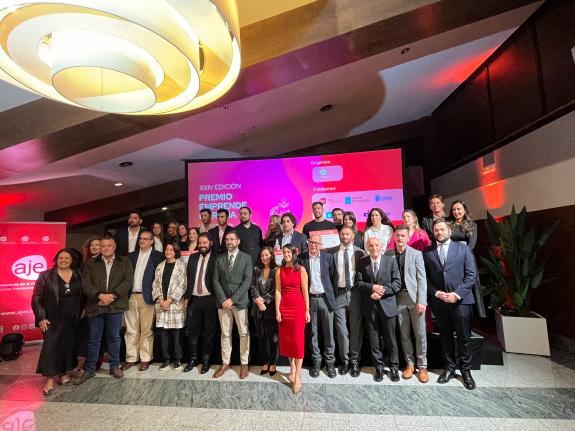 Imaxe da nova: A Xunta pon en valor a rede de Polos de emprendemento e apoio ao emprego no acto de entrega do XXIV premio Emprende Coruña