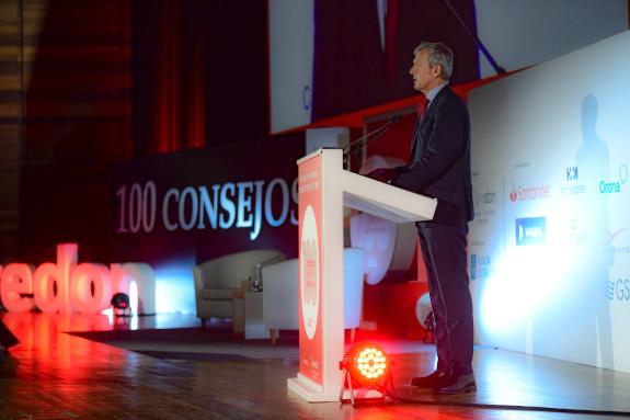Imaxe da nova:Rueda compromete que o tecido económico seguirá atopando en Galicia a estabilidade axeitada para continuar asentando empresas na co...