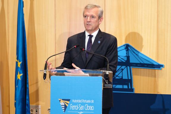 Imaxe da nova:O presidente galego aposta por aproveitar as oportunidades da transición enerxética a través dun crecemento económico sustentable