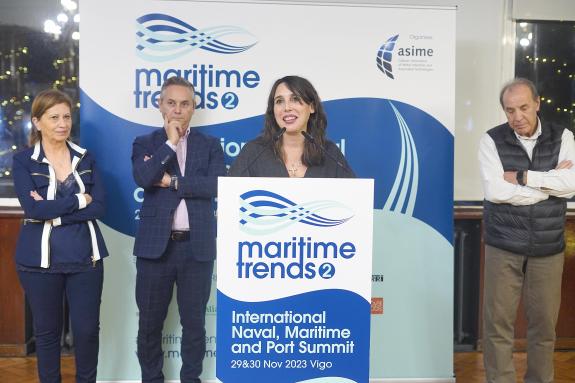 Imagen de la noticia:Lorenzana subraya que el congreso Maritime Trends sirve como puente entre ideas y acciones para impulsar el sector