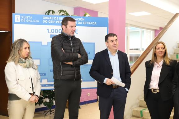 Imagen de la noticia:La Xunta invertirá alrededor de 1 M€ en la rehabilitación del Colegio CEIP Pérez Viondi de A Estrada