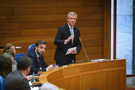 Imaxe da nova:Rueda responde no Pleno do Parlamento as preguntas dos grupos parlamentarios