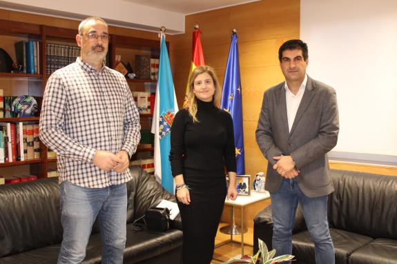 Imaxe da nova:O delegado territorial da Xunta reúnese con representantes da delegación en Ourense do Colexio Oficial de Arquitectos de Galicia