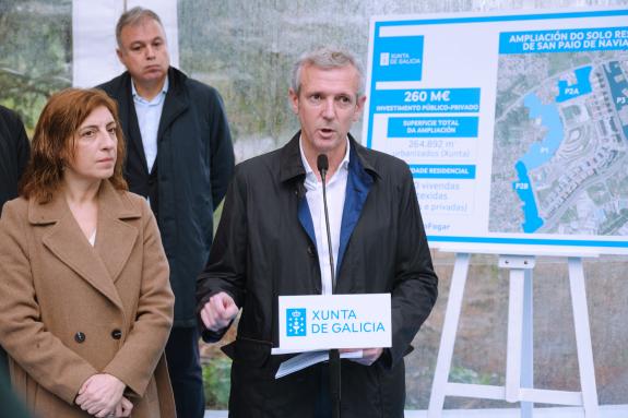 Imaxe da nova:Rueda anuncia que en 2024 comezará a construción de 201 vivendas de promoción pública no barrio vigués de San Paio de Navia