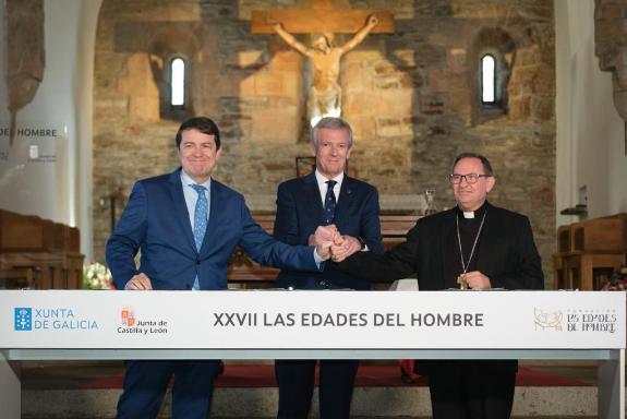Imagen de la noticia:Rueda anuncia que Galicia organizará el próximo año la XXVII edición de la exposición Las Edades del Hombre junto a Castilla...