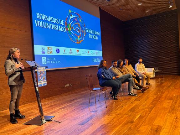 Imaxe da nova:A delegada da Xunta en Ferrol destaca o carácter solidario da Sociedade Galega na clausura das xornadas de voluntariado Traballando...