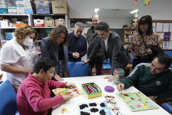 Imagen de la noticia:La Xunta pone en valor el trabajo que se realiza en el Centro Público de Atención a Personas con Discapacidad de Sarria