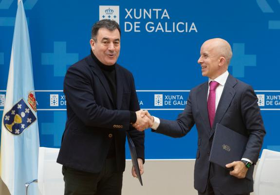 Imaxe da nova:Xunta e FEUGA asinan un acordo para a posta en marcha do novo sistema de xestión da cotización das prácticas de formación profesion...