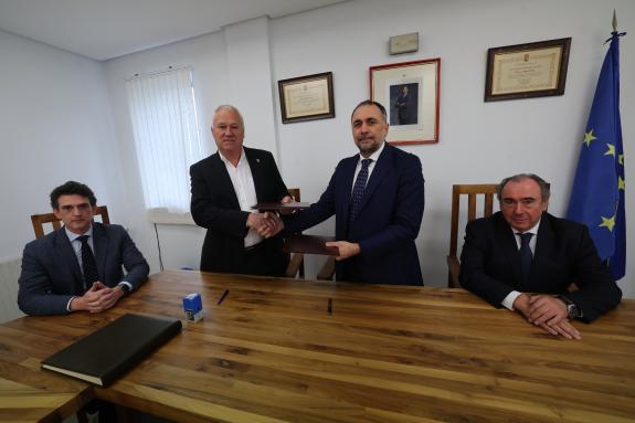 Imaxe da nova:A Xunta e o Concello de Becerreá asinan o convenio para a construción do novo centro de saúde da localidade