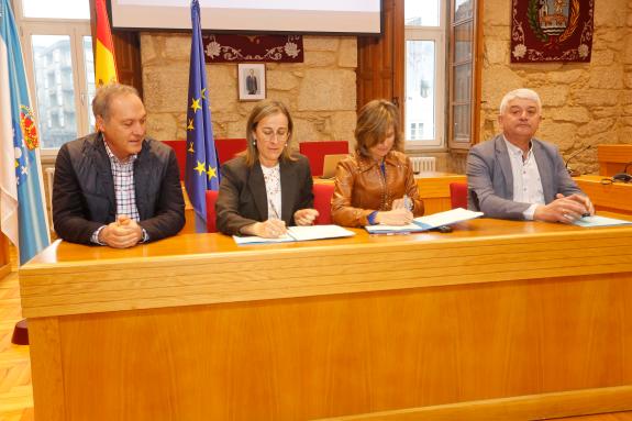 Imagen de la noticia:La Xunta y el ayuntamiento de Ponteareas colaboran acercando cerca de 1,7 M€ para iniciar la extensión del saneamiento a tod...