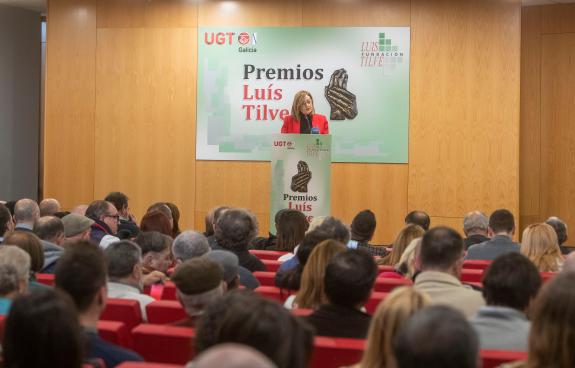 Imagen de la noticia:Rivo pone de manifiesto la labor de los galardonados con los premios Luís Tilve 2023 a favor de las condiciones laborales de...