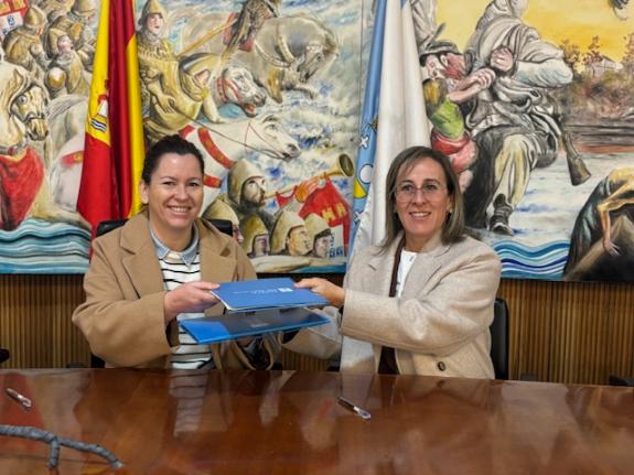 Imaxe da nova:A Xunta e o concello de Salvaterra de Miño colaboran achegando 2 M€ para mellorar o saneamento e construír unha nova depuradora no ...