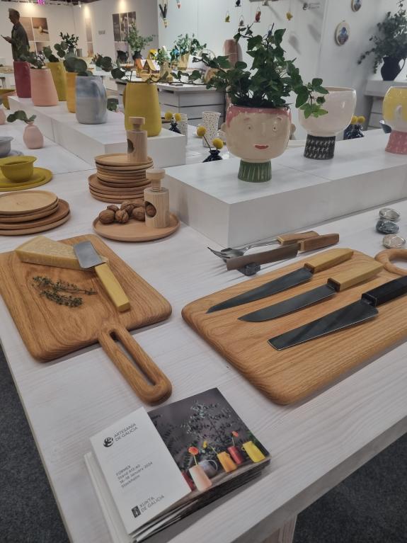 Imaxe da nova:A Xunta impulsa a comercialización da Artesanía de Galicia na feira internacional Formex de Estocolmo